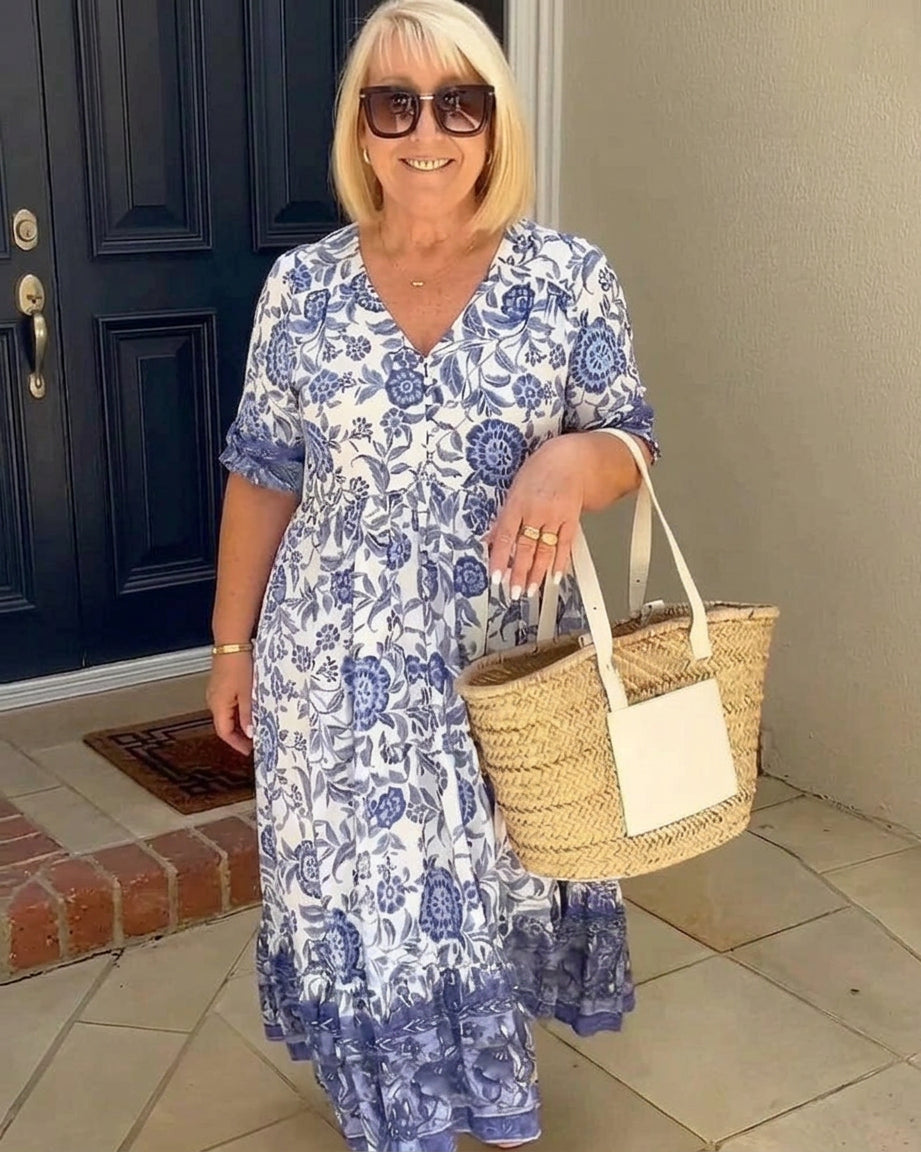 Amity | Maxi Dress - Blue