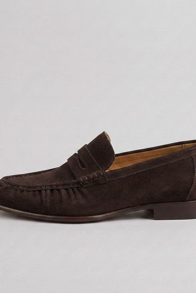 Grosvenor Suede Loafer Espresso