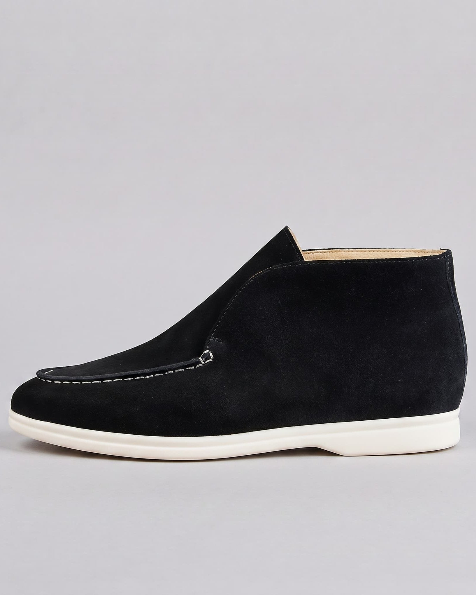 Alston Hi Top Loafers Black