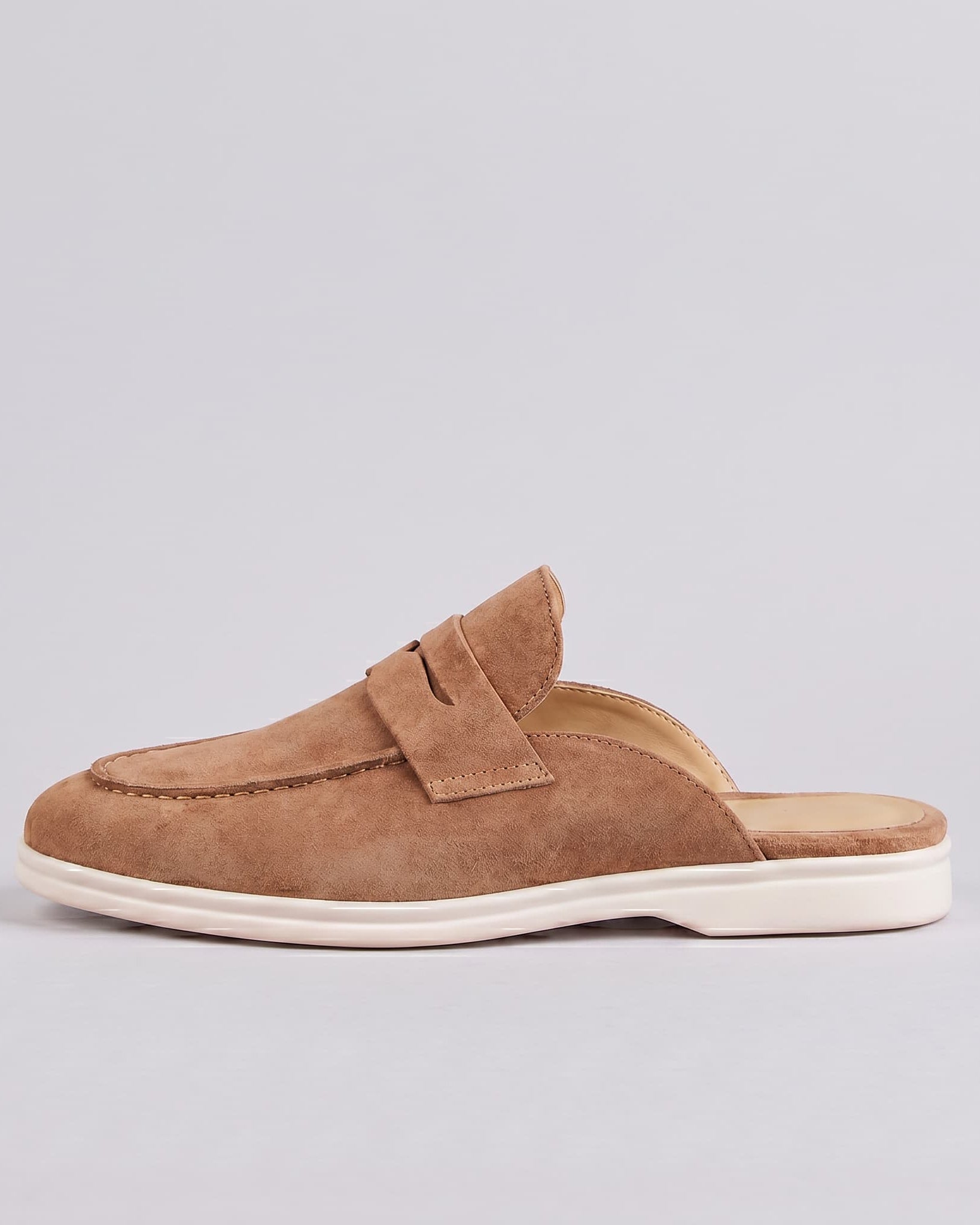 Langford Suede Mule Brown