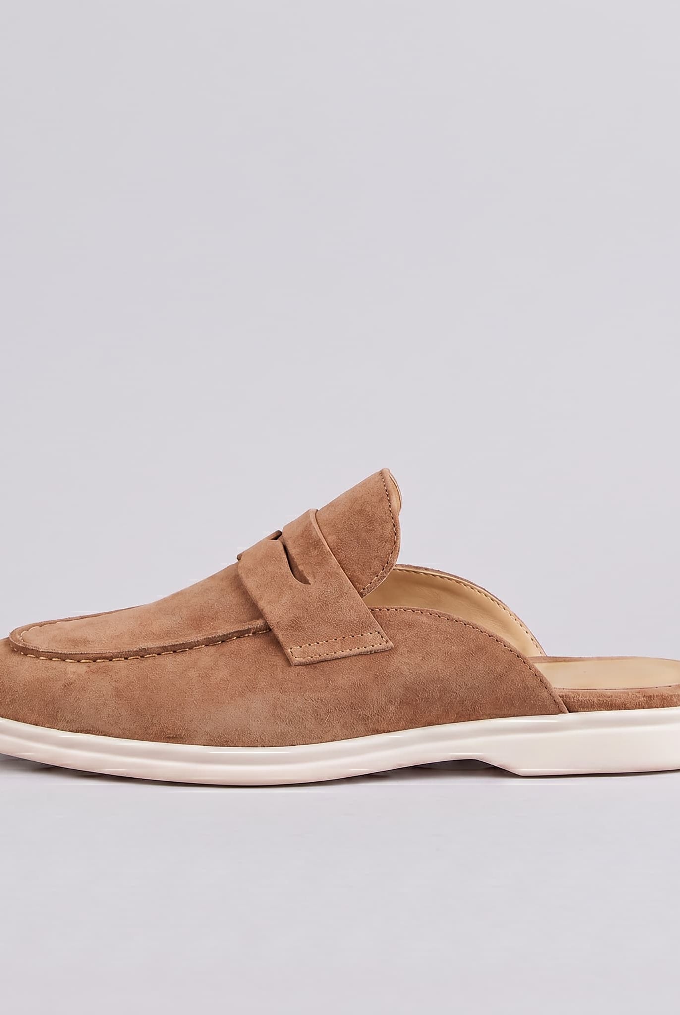 Langford Suede Mule Brown
