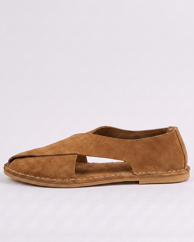 Marlowe Cross-Strap Brown