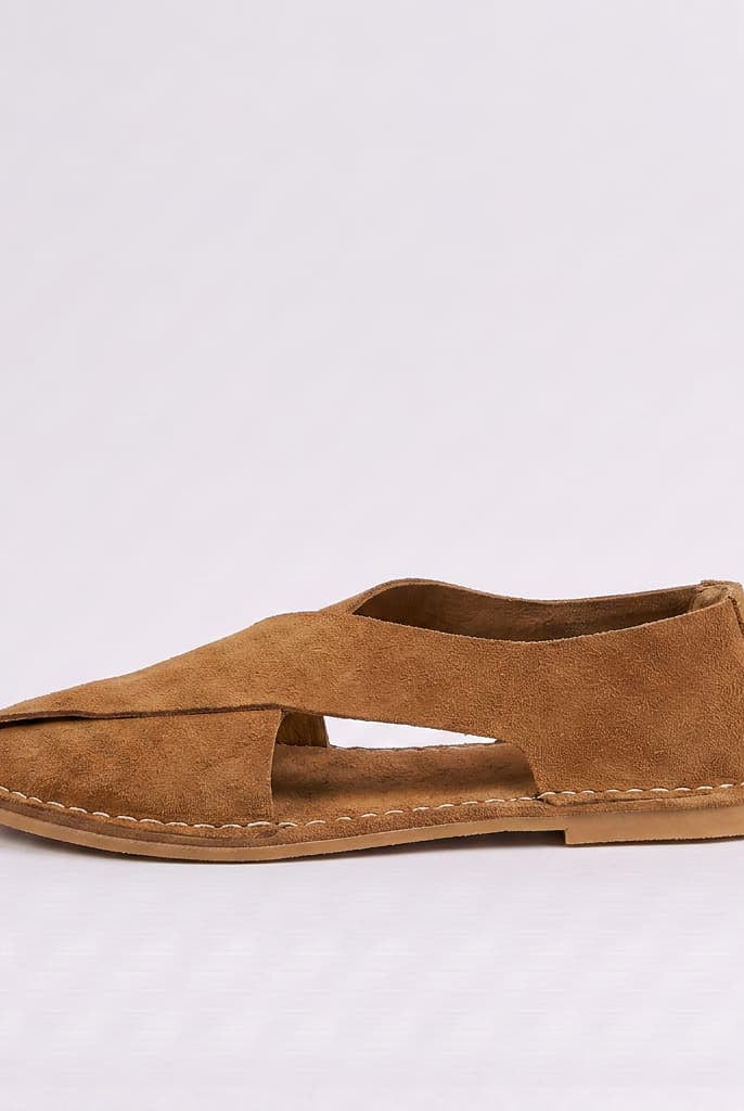 Marlowe Cross-Strap Brown