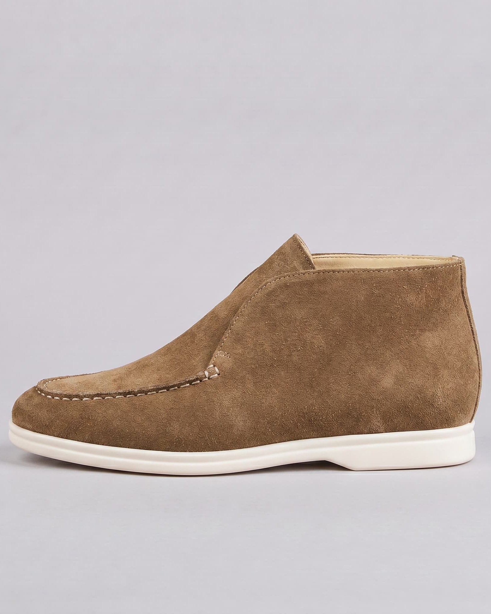 Alston Hi Top Loafers Camel