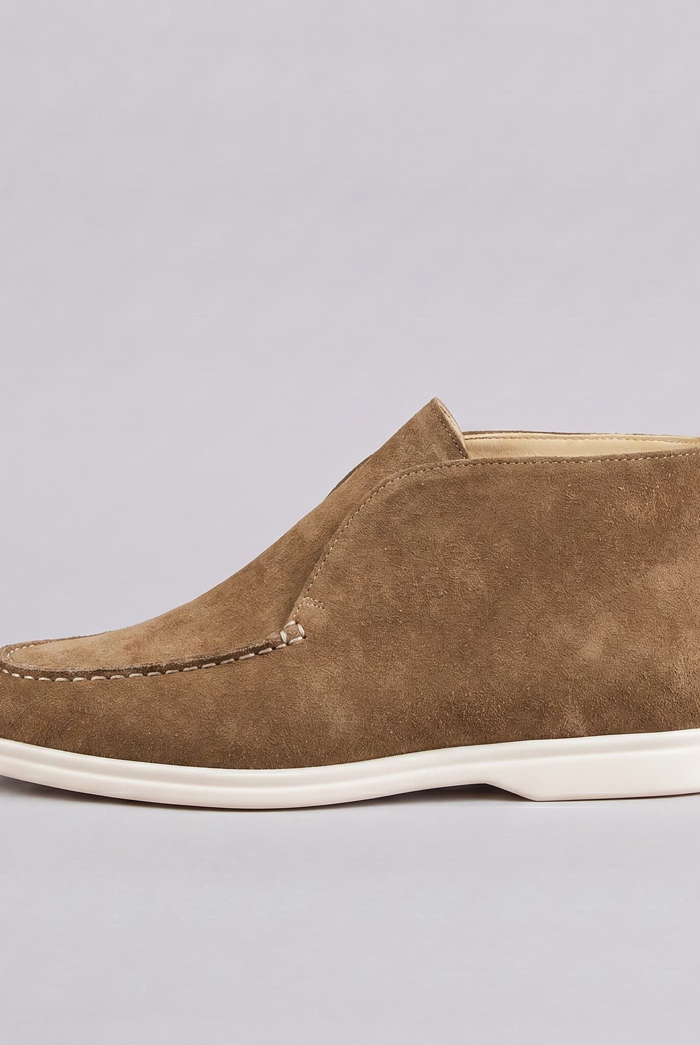 Alston Hi Top Loafers Camel