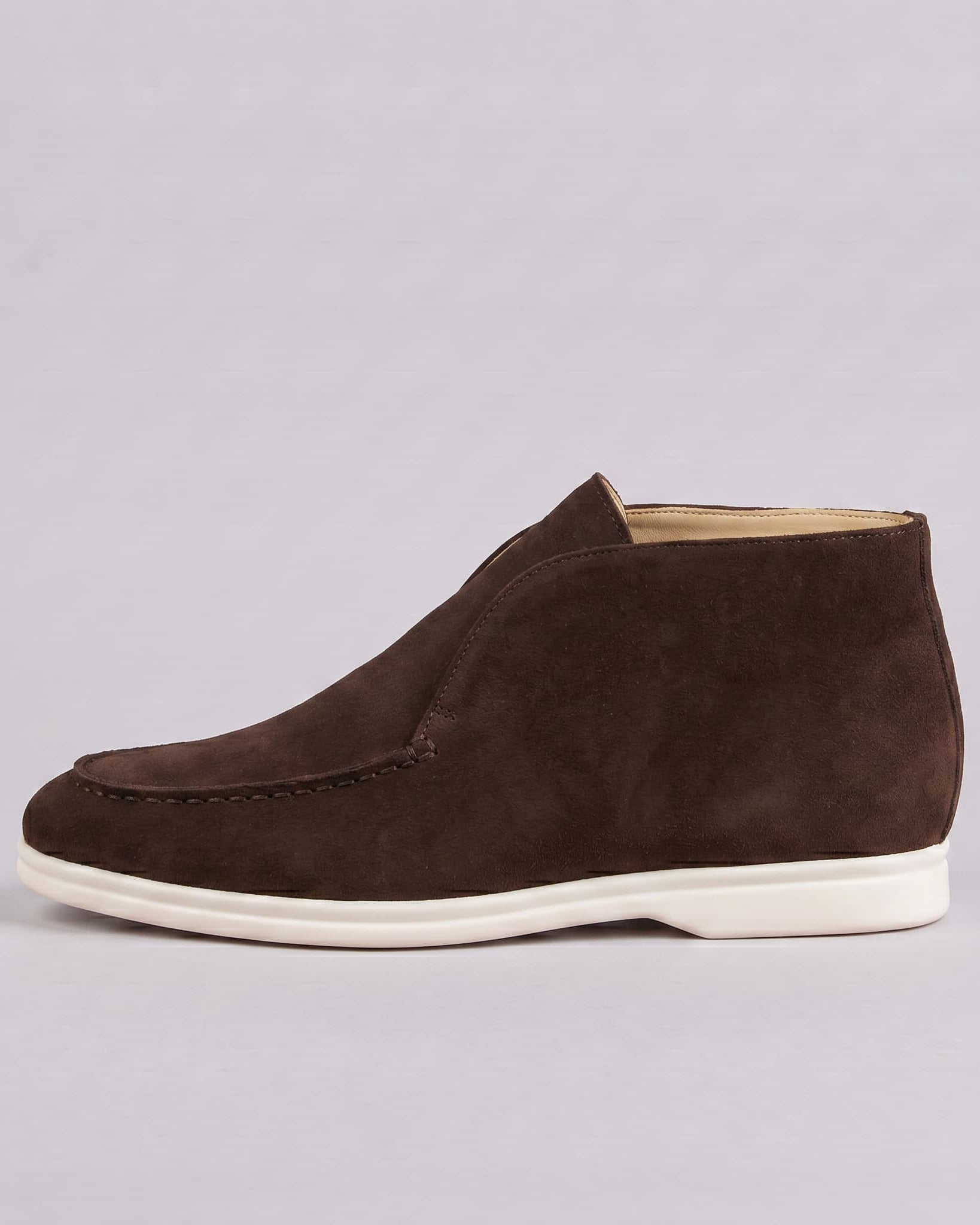 Alston Hi Top Loafers Dark Brown