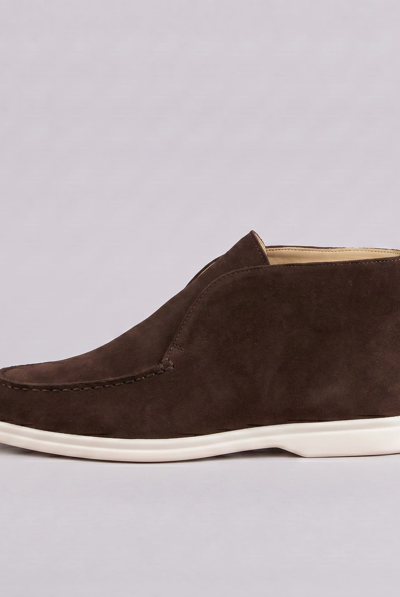 Alston Hi Top Loafers Dark Brown