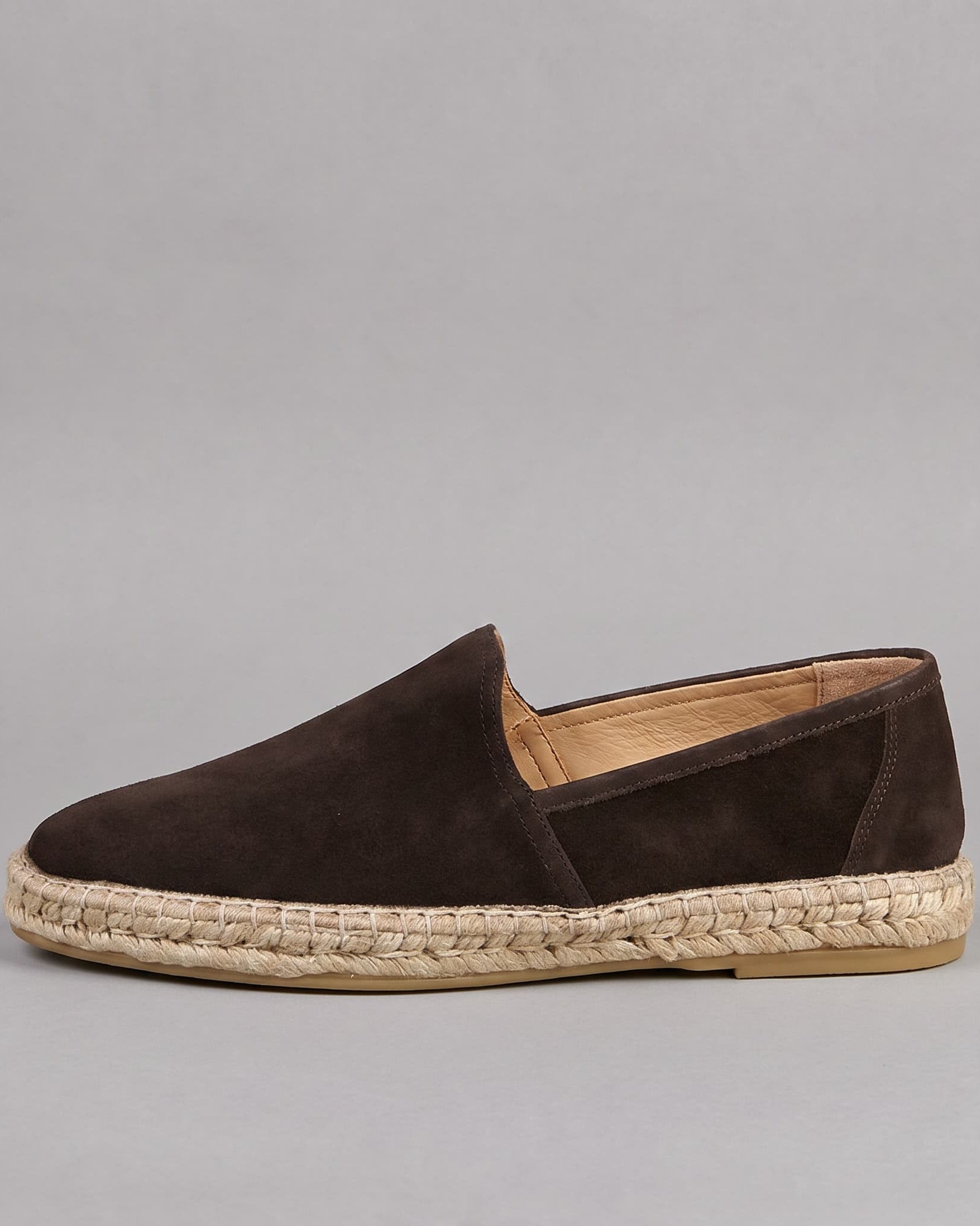 Stanwick Suede Espadrille Espresso