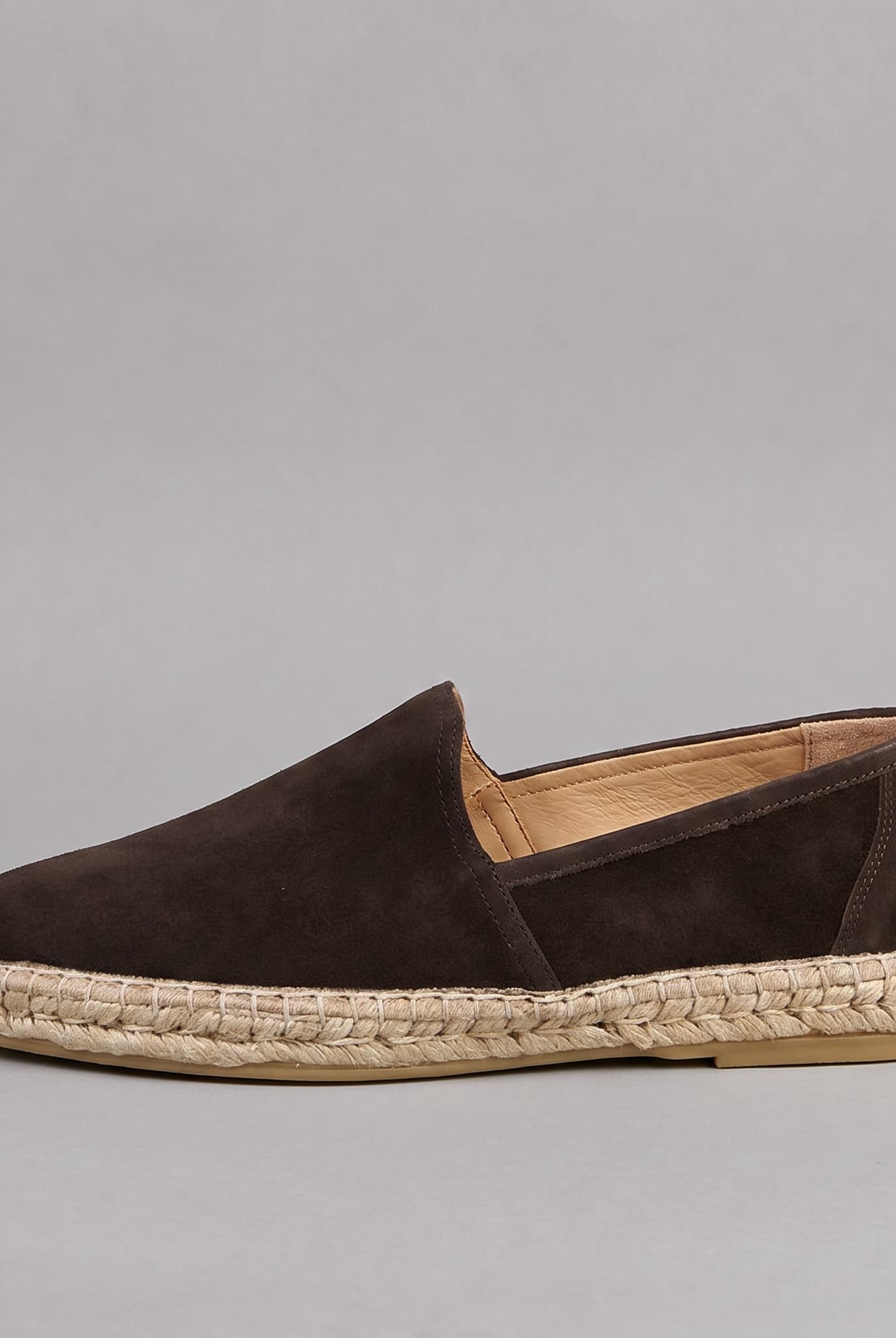 Stanwick Suede Espadrille Espresso