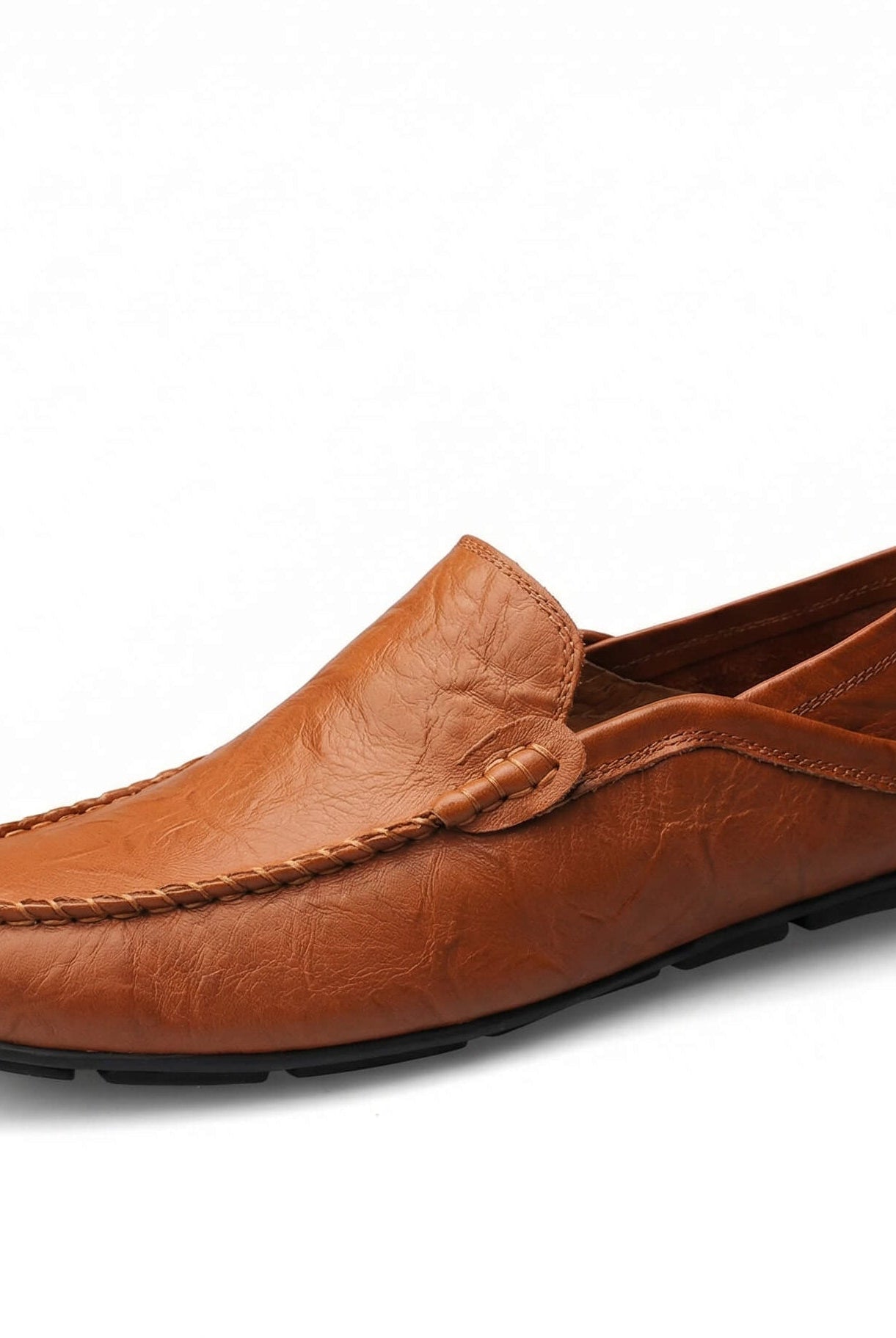 Florence Leather Travel Shoe Vintage Walnut