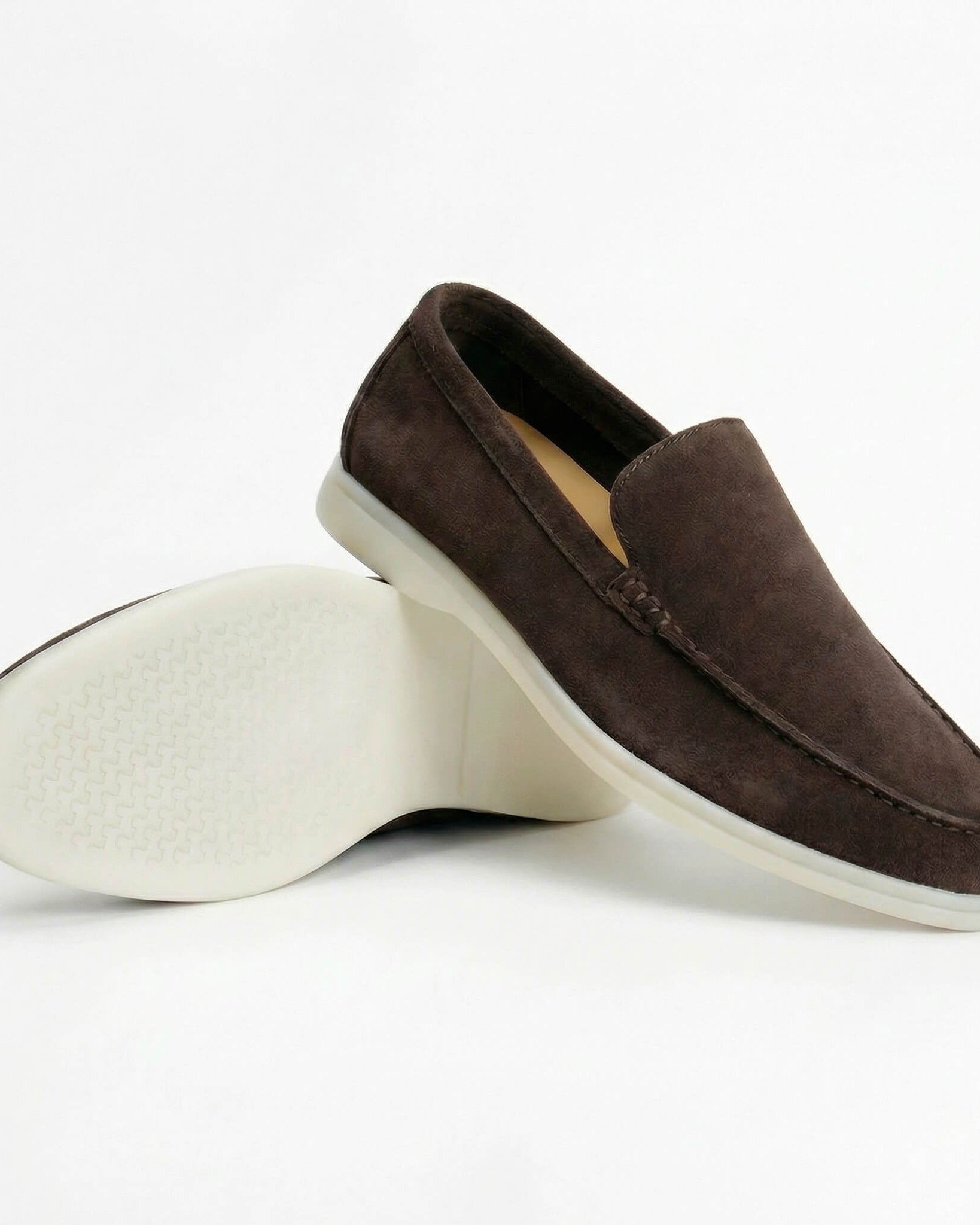 Enzo Suede Loafer Espresso