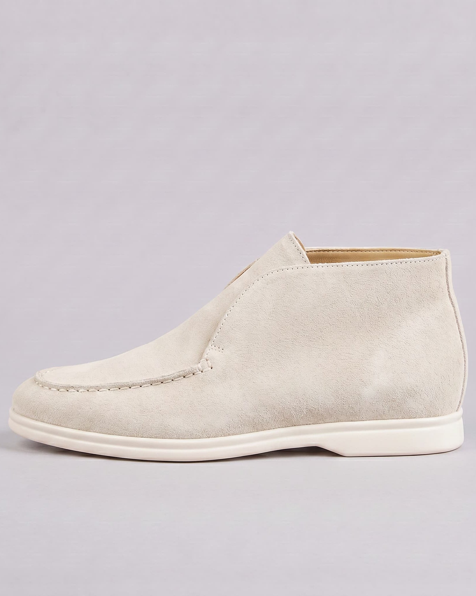 Alston Hi Top Loafers Ivory