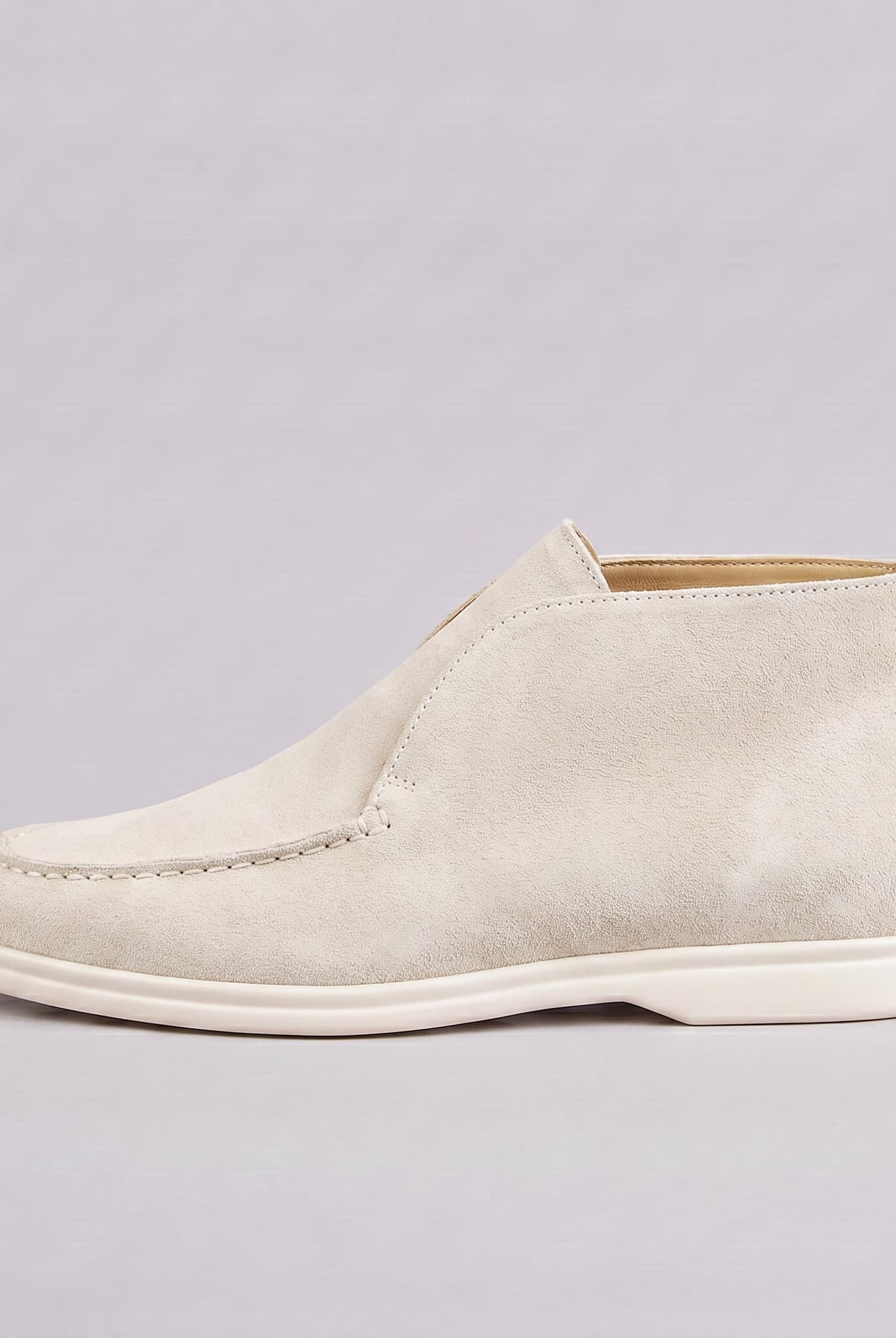 Alston Hi Top Loafers Ivory