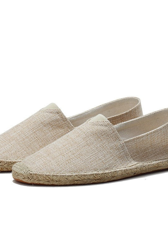 Brookshire Linen Espadrilles Hemp