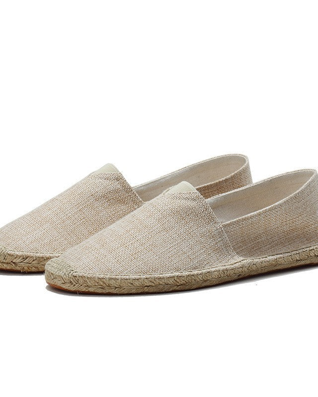 Brookshire Linen Espadrilles Hemp
