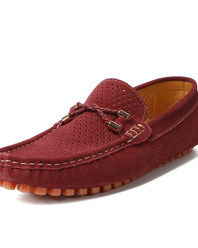 Salzburg Suede Loafers Burgundy