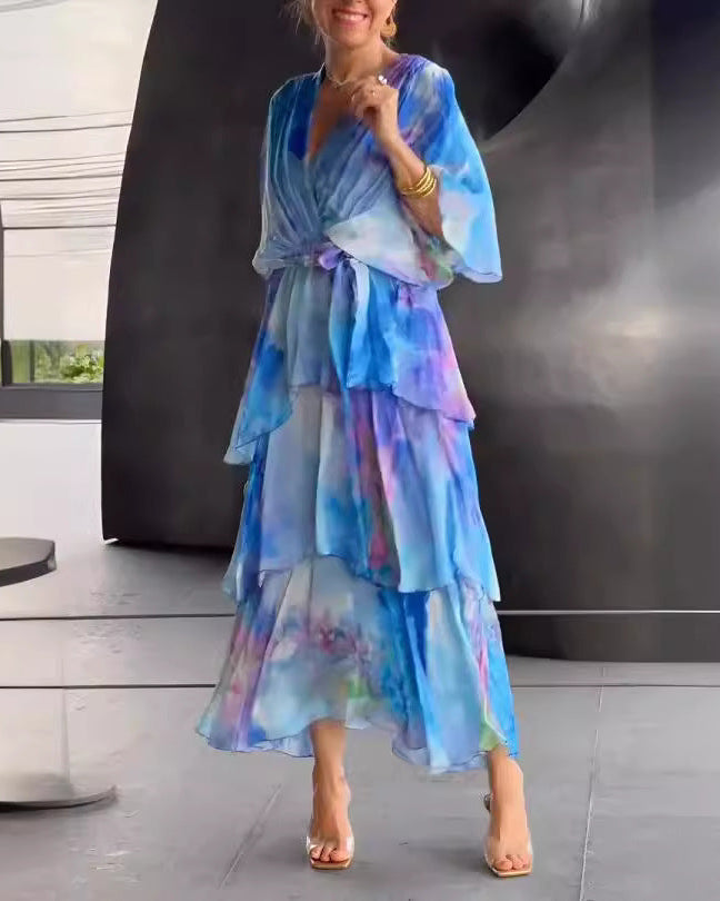 Marija Floral Layer Dress