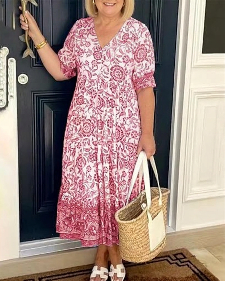 Amity | Maxi Dress - Pink