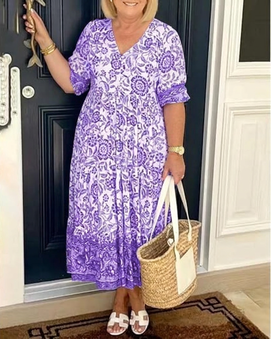 Amity | Maxi Dress - Purple