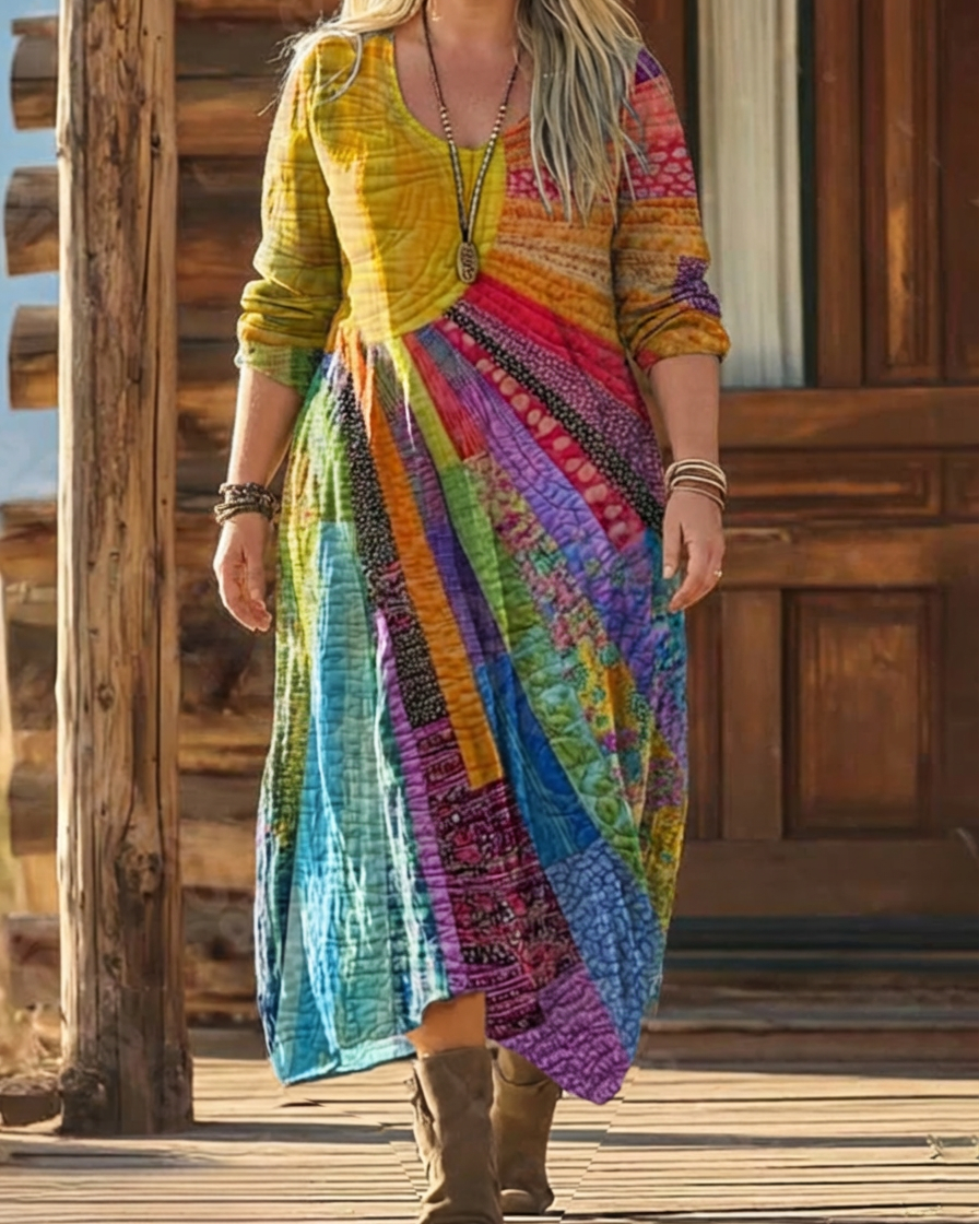 Liora - Long Sleeve Dress