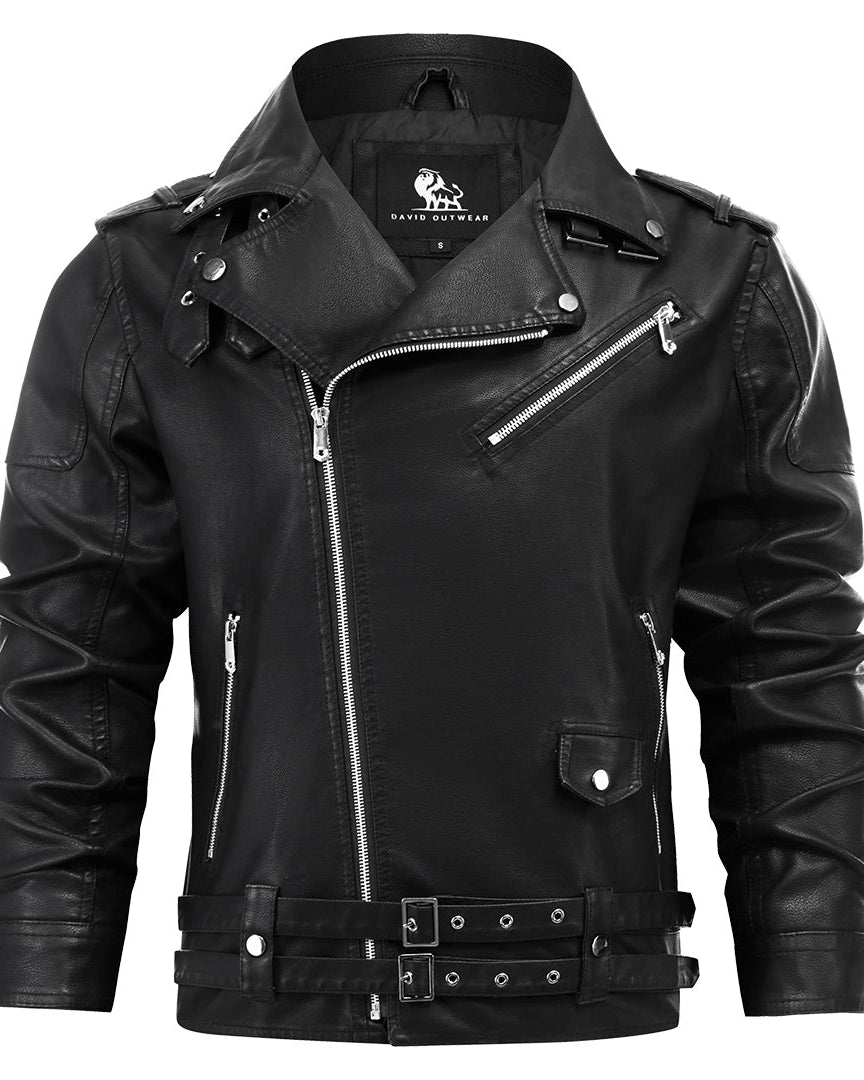 Boulevard Leather Jacket Black