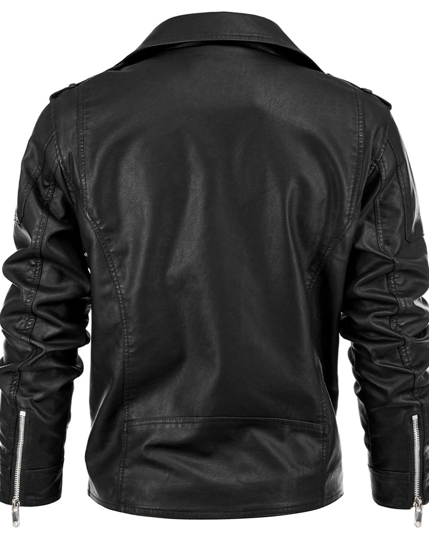 Boulevard Leather Jacket Black