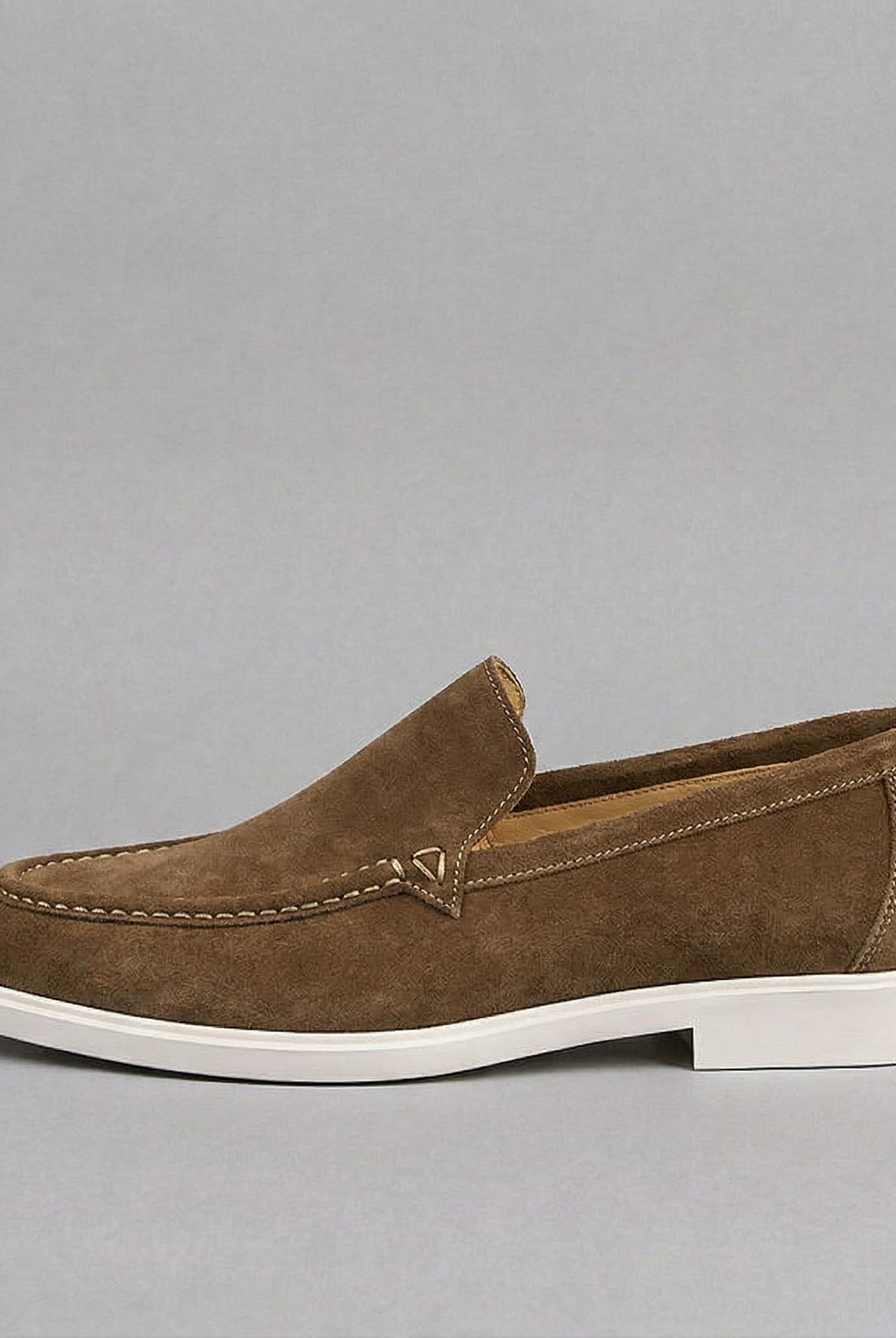Tilbury Premium Suede Loafer Saddle Brown