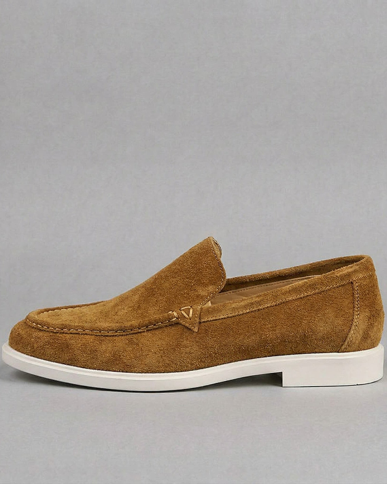 Tilbury Premium Suede Loafer Vintage Walnut