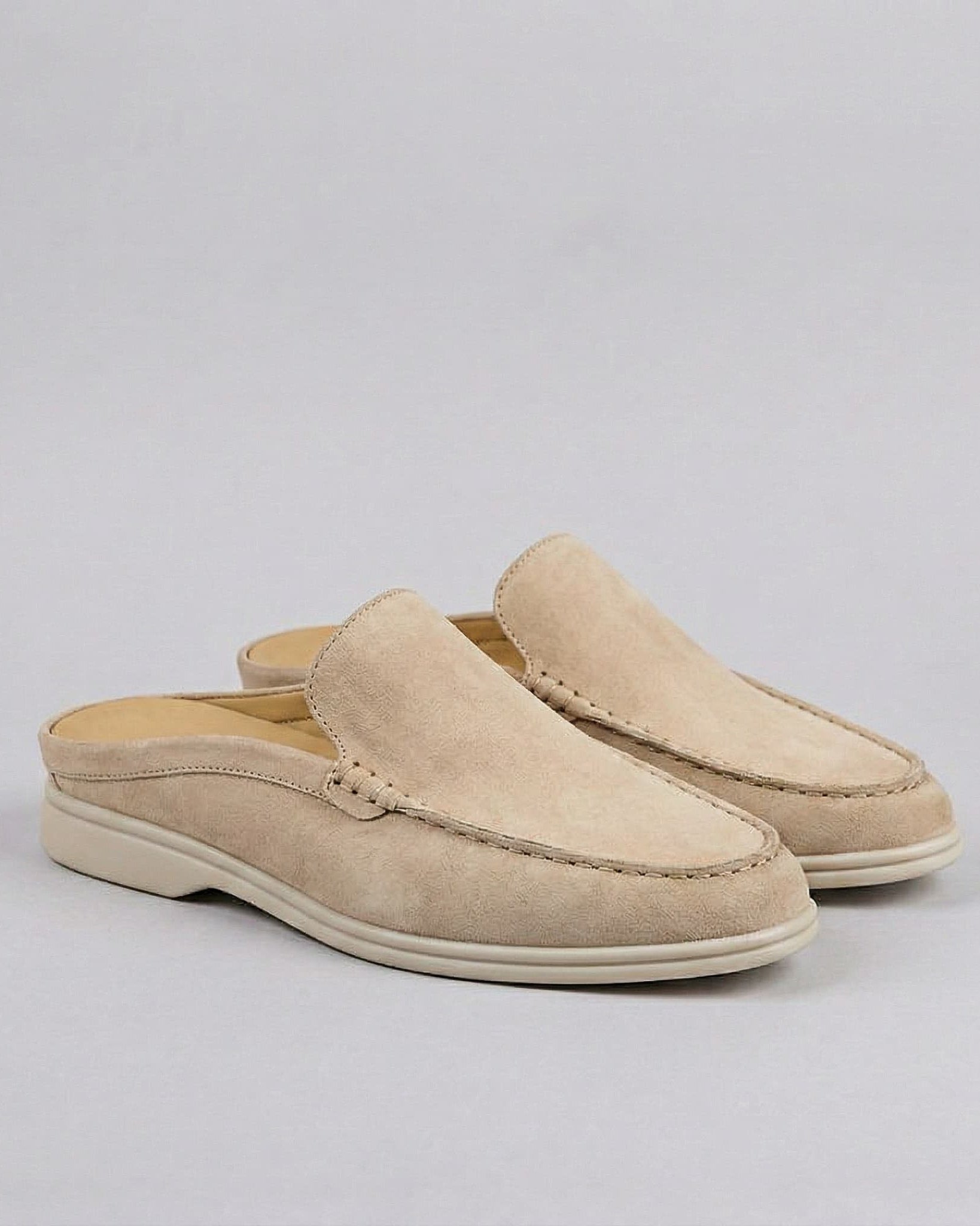 Pelham Suede Mule Khaki