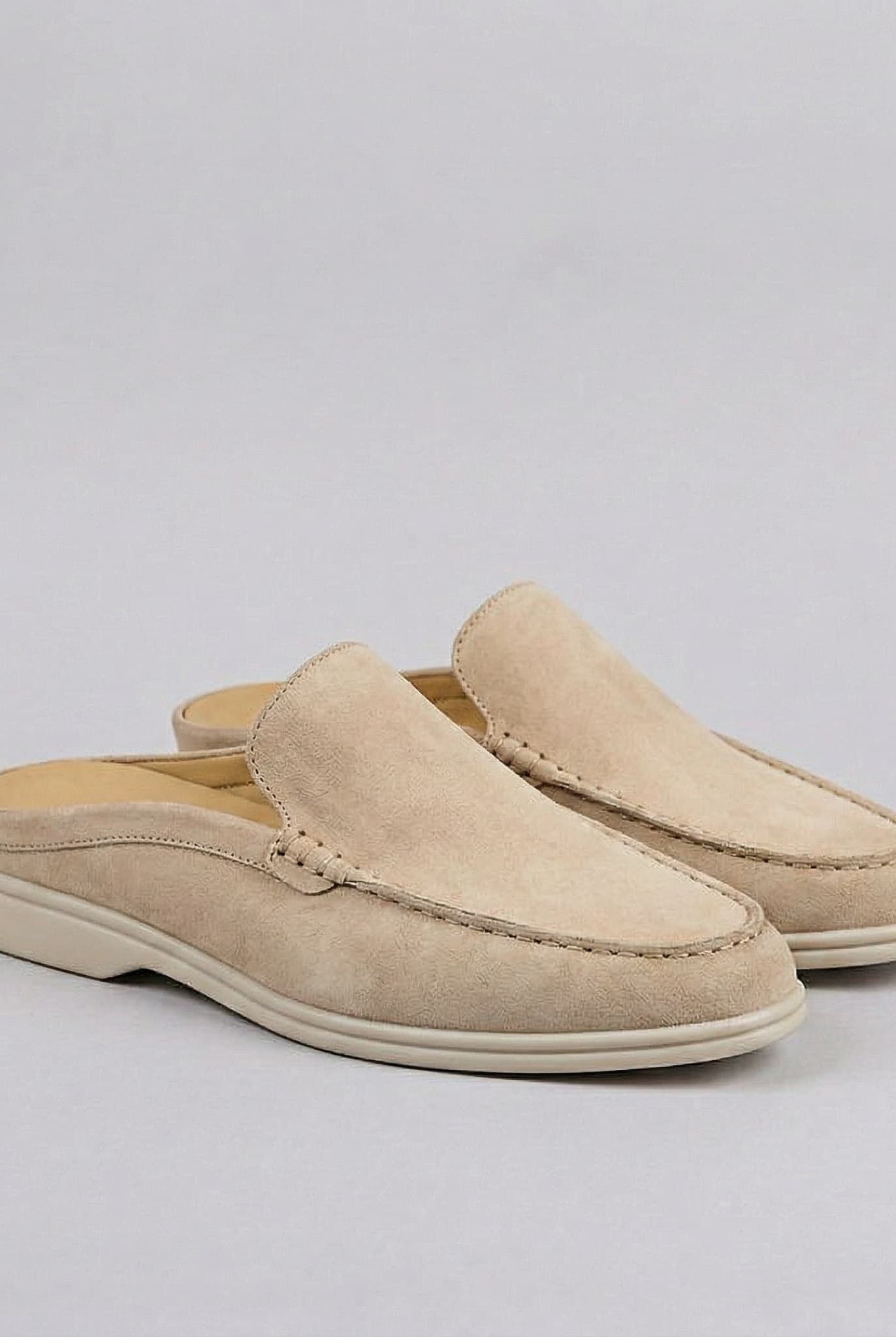 Pelham Suede Mule Khaki