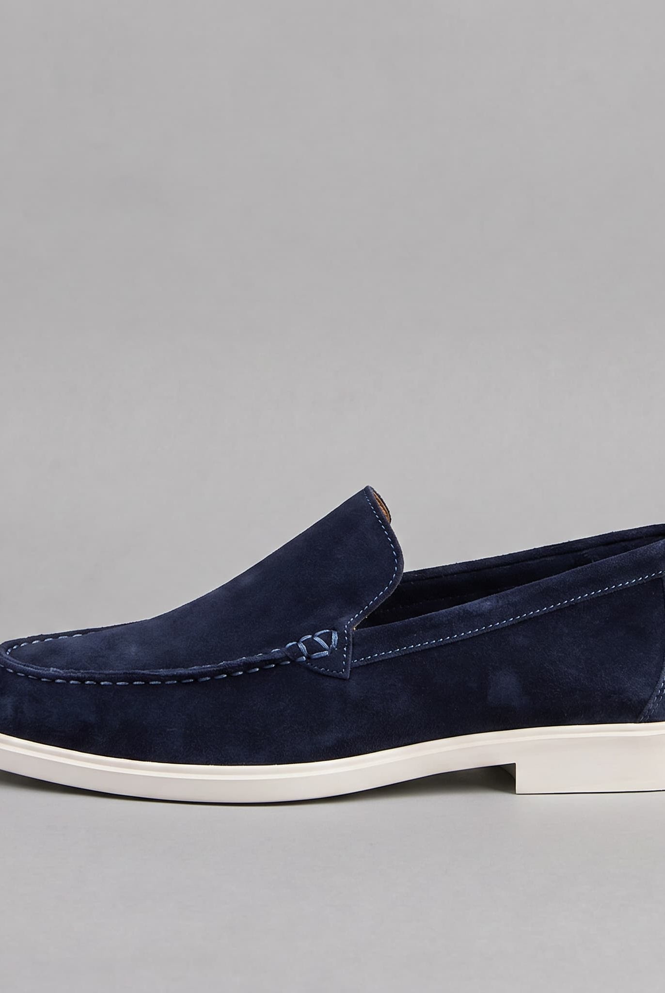 Salcombe Suede Loafer Navy