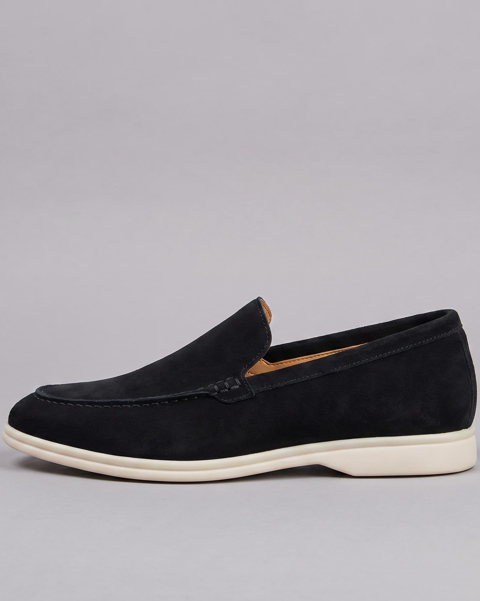 Salcombe Suede Loafer Black