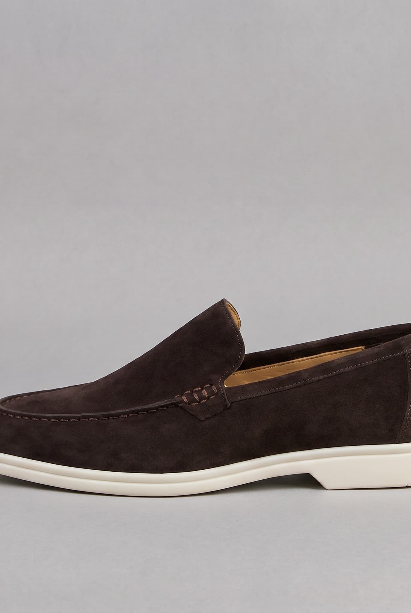 Salcombe Suede Loafer Espresso