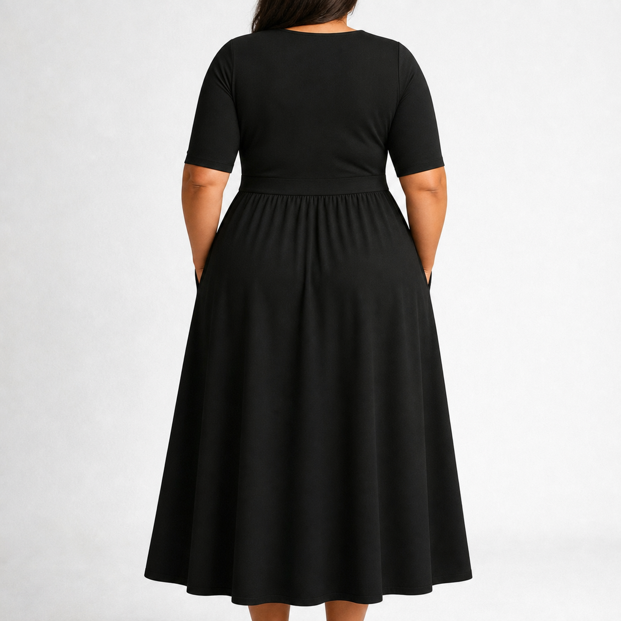 Eleanor Elegant Midi Dress