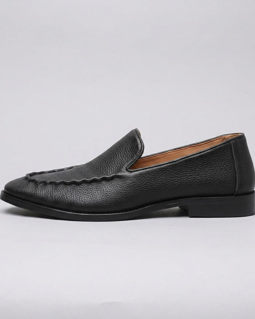Foxley Leather Loafer Black