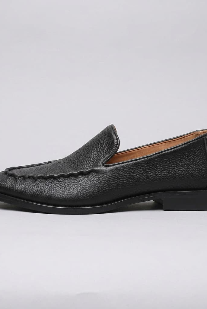 Foxley Leather Loafer Black