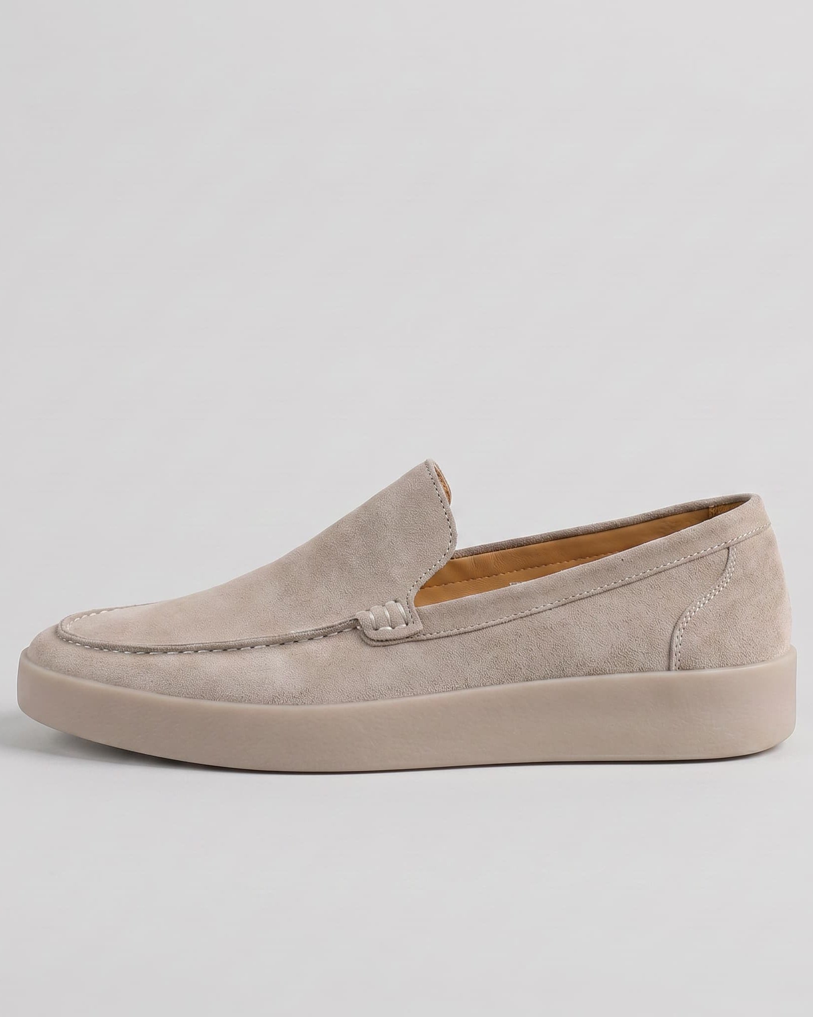 Forte Suede Loafer Khaki