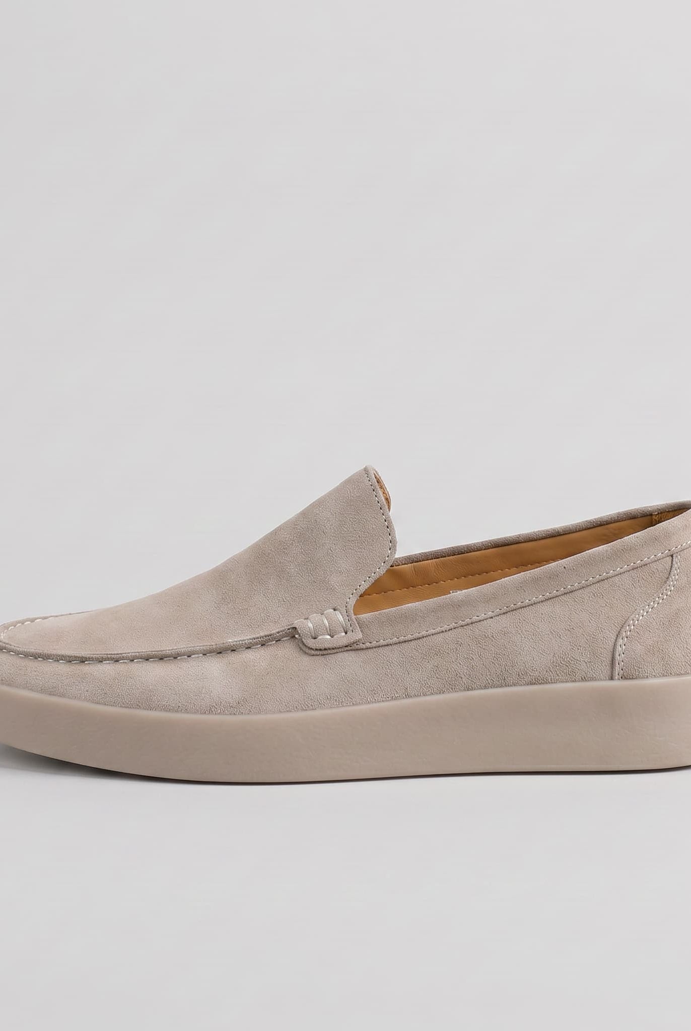 Forte Suede Loafer Khaki