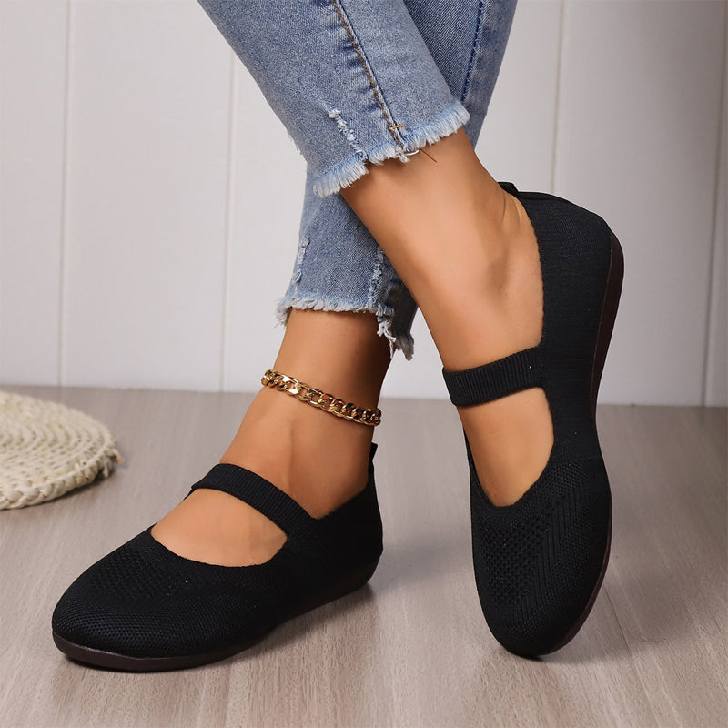 Gemma - Ballerines de marche - Noir