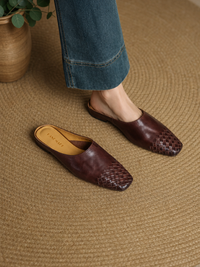 Dalvi Genuine Leather Mules
