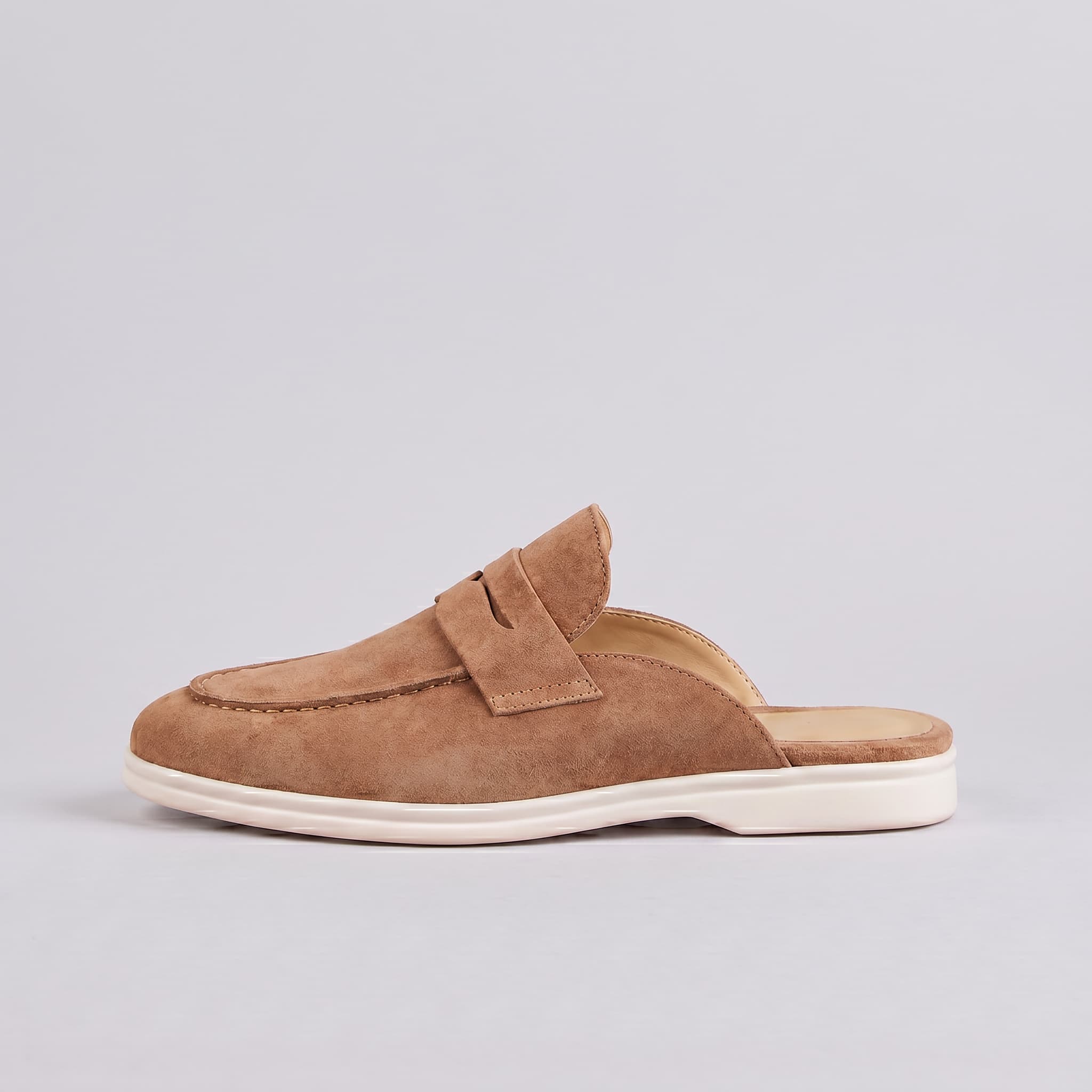 Langford Suede Mule Brown