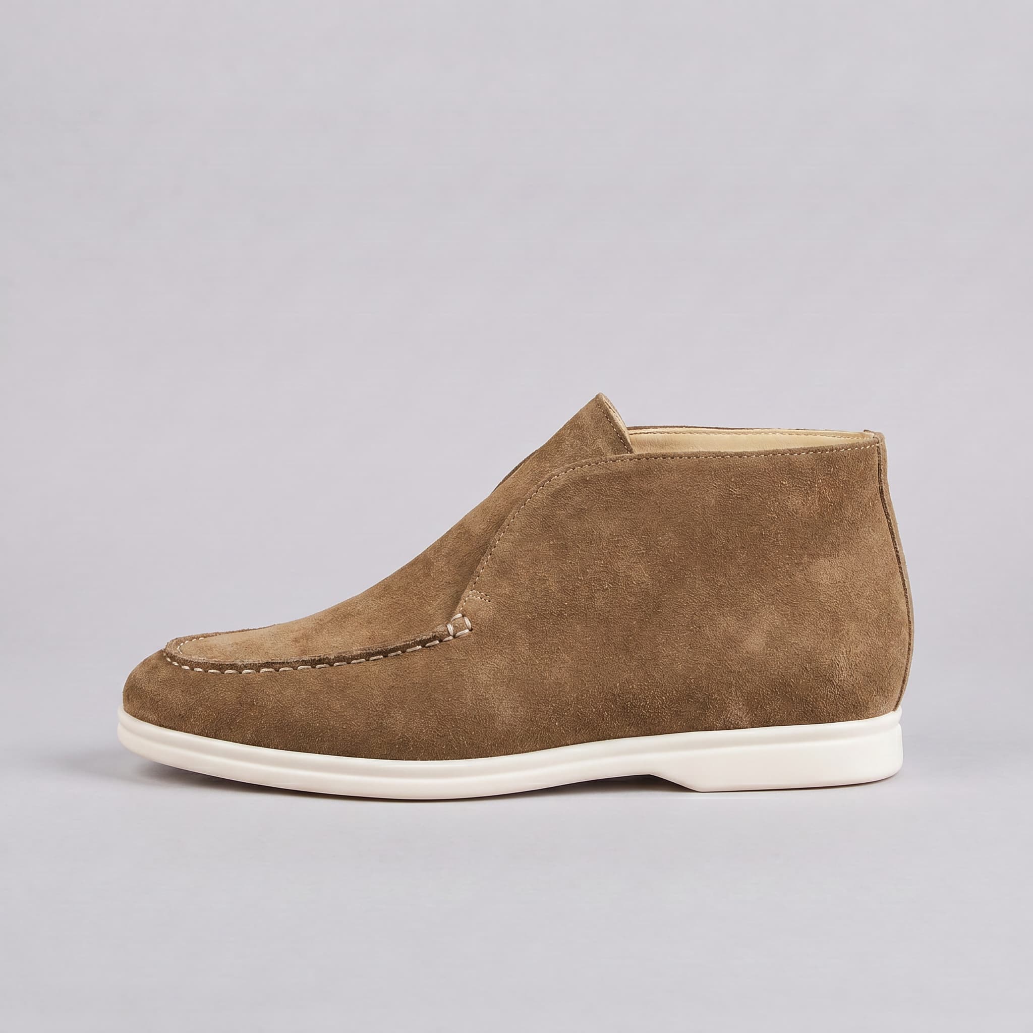 Alston Hi Top Loafers Camel