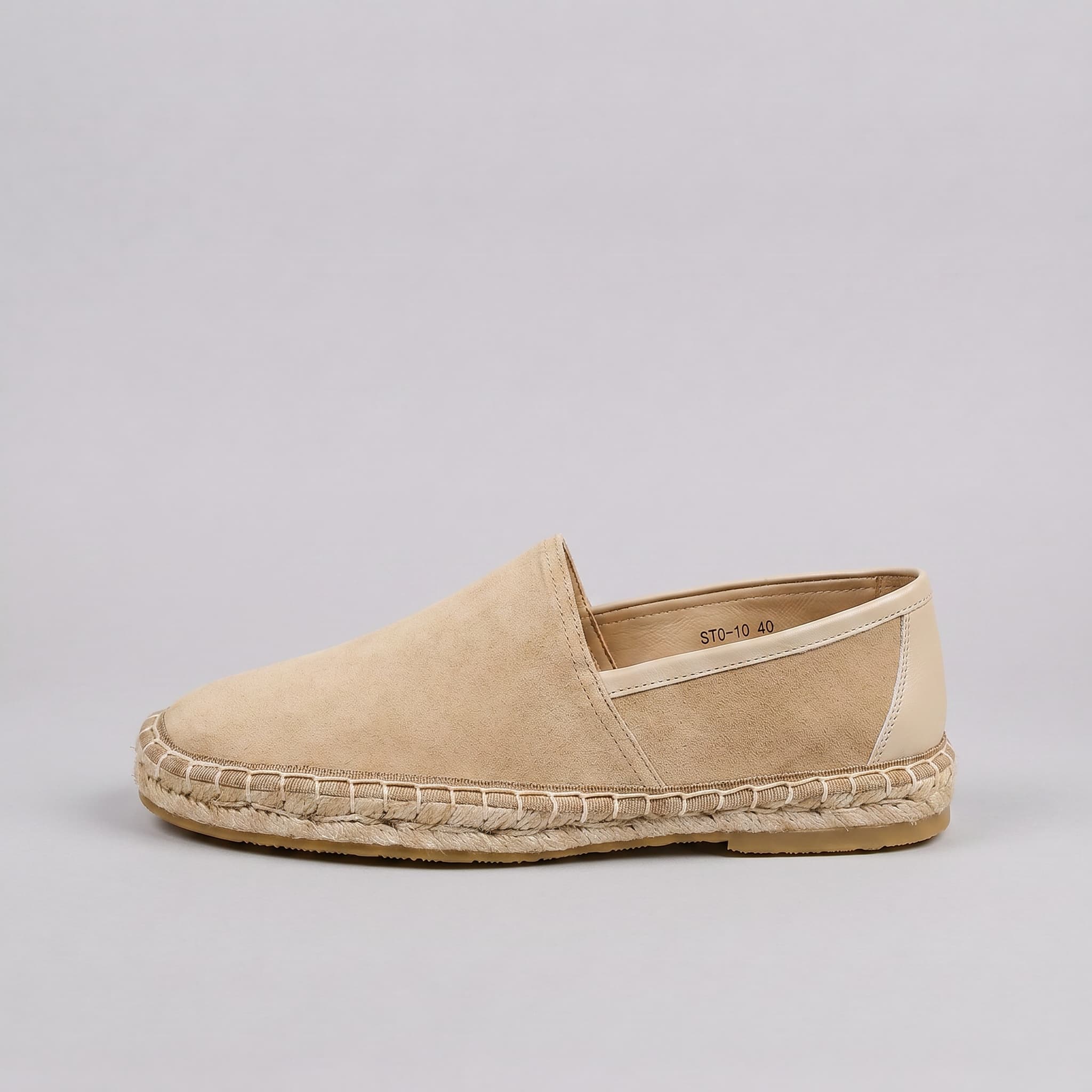 Stanwick Suede Espadrille Champagne
