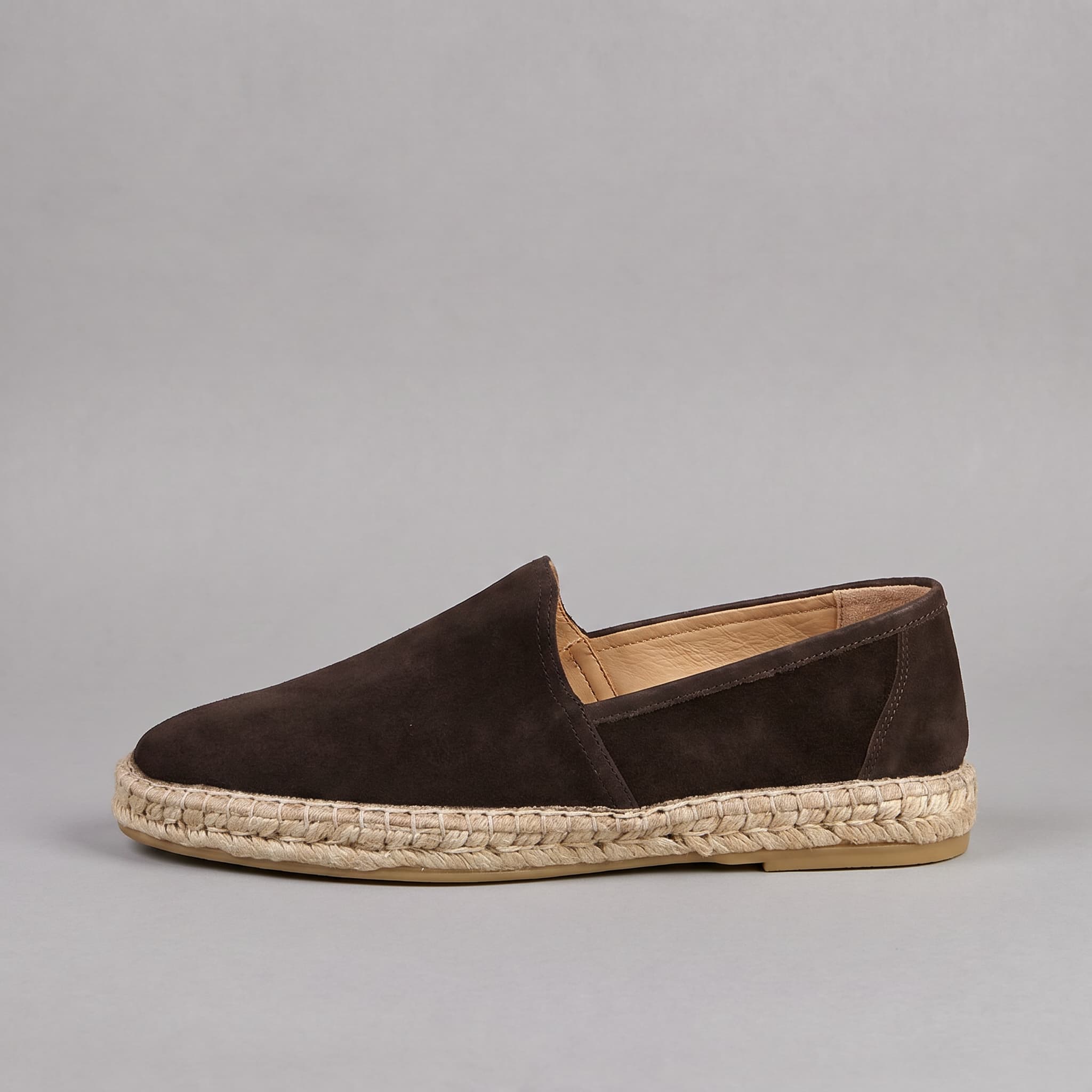 Stanwick Suede Espadrille Espresso