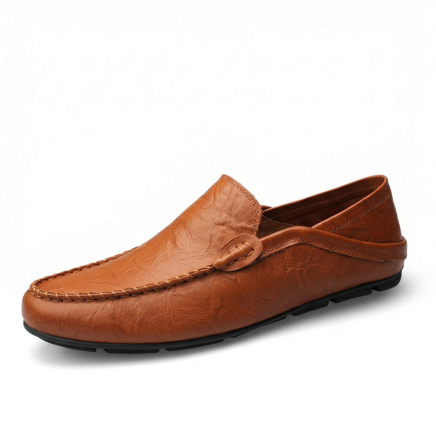 Florence Leather Travel Shoe Vintage Walnut