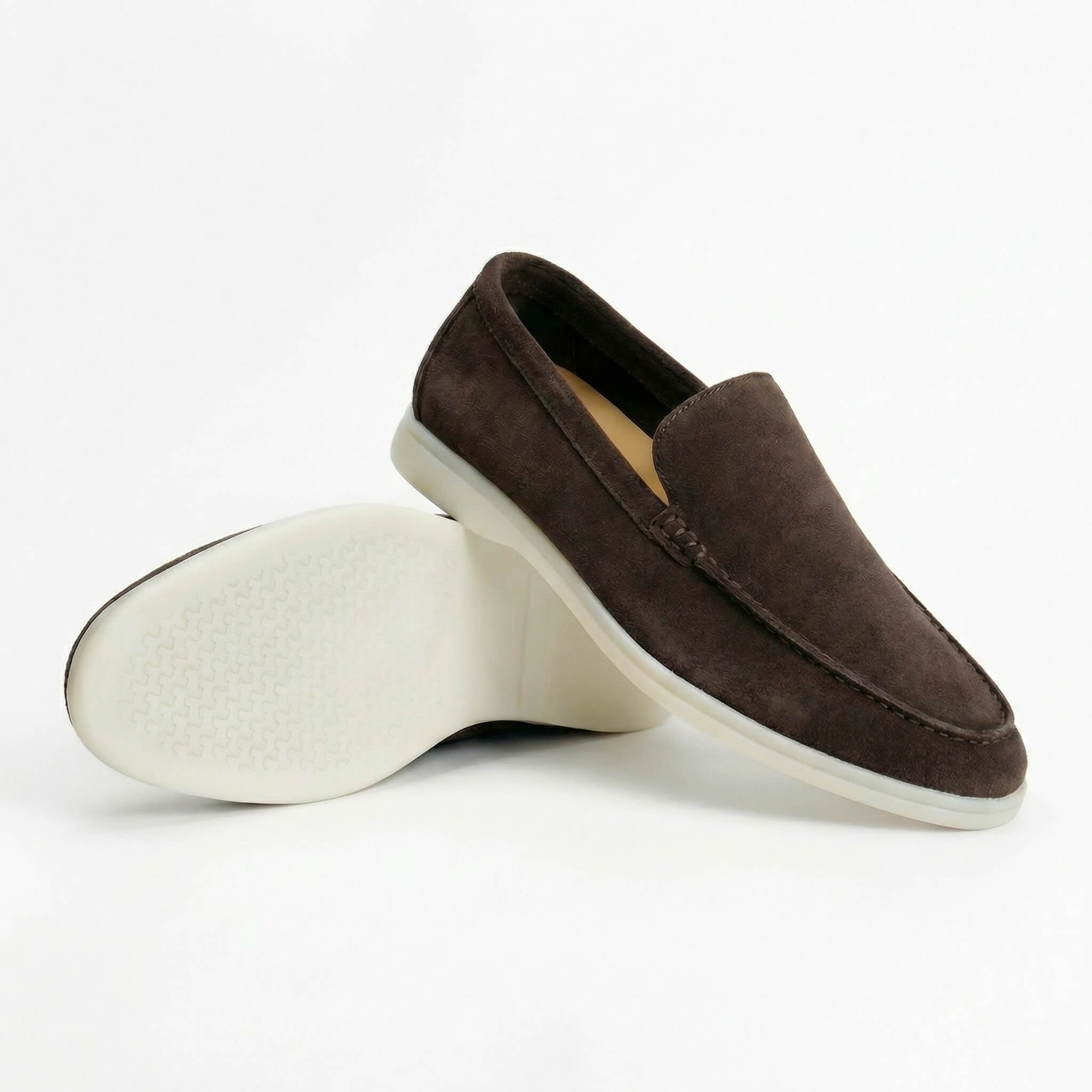 Enzo Suede Loafer Espresso