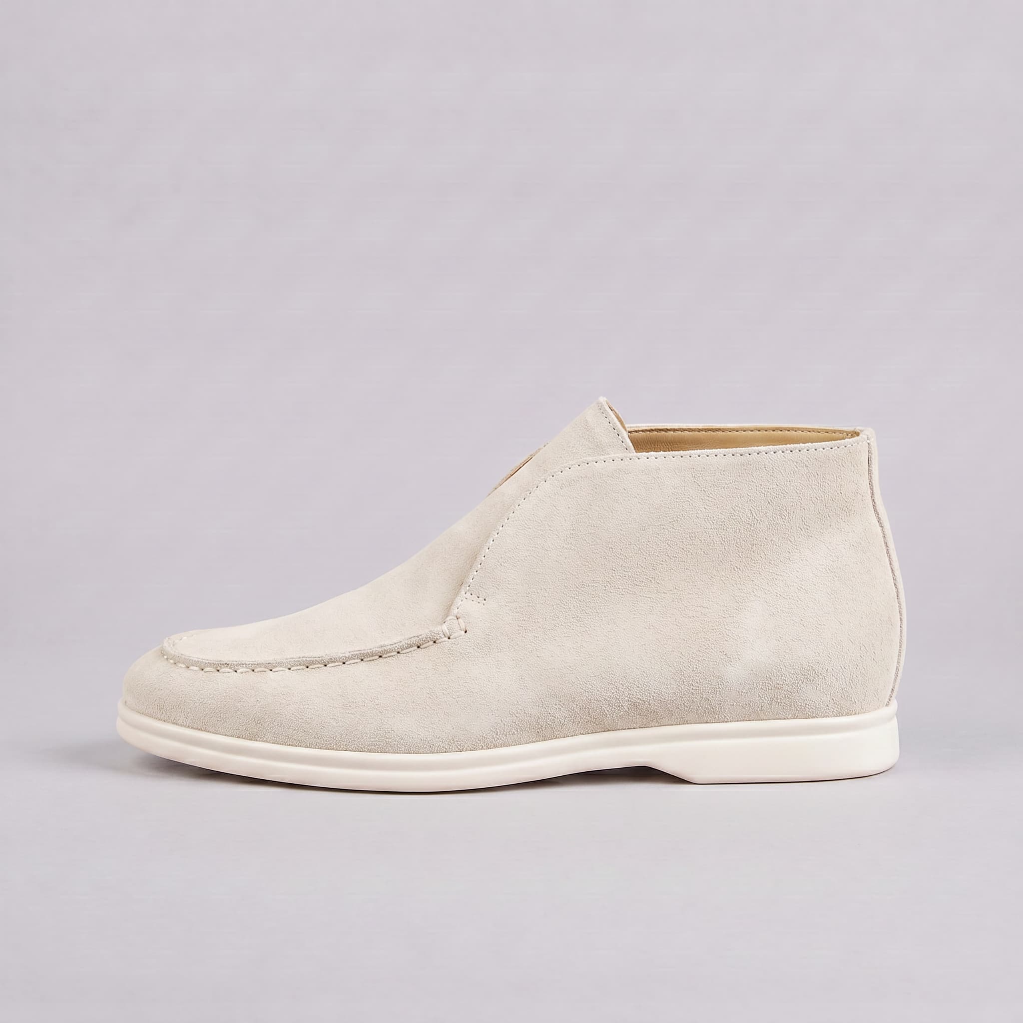 Alston Hi Top Loafers Ivory