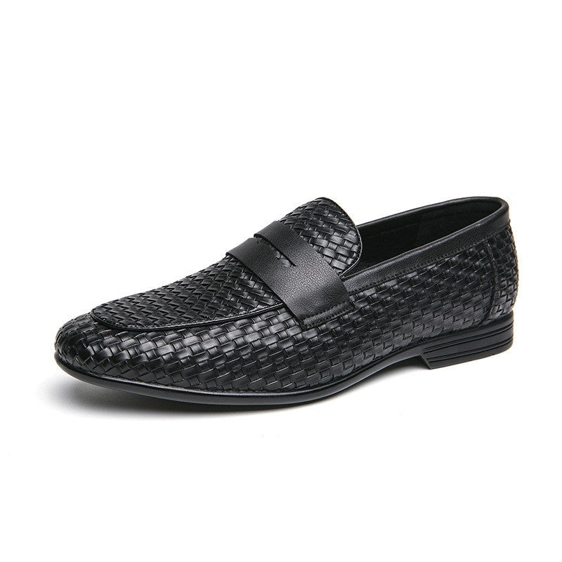 Whitford Woven Loafers Black