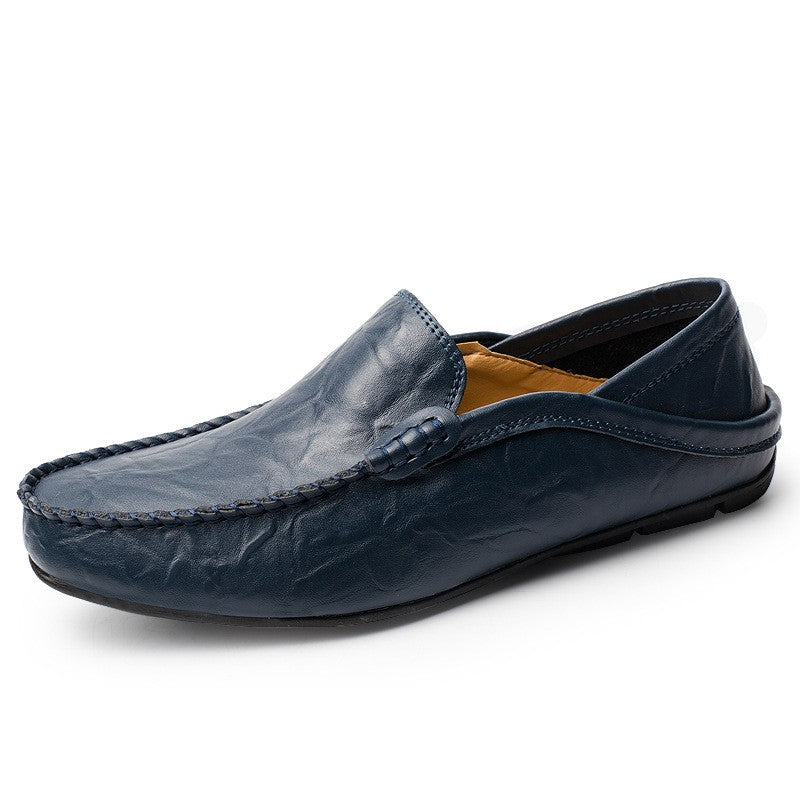 Florence Leather Travel Shoe Navy