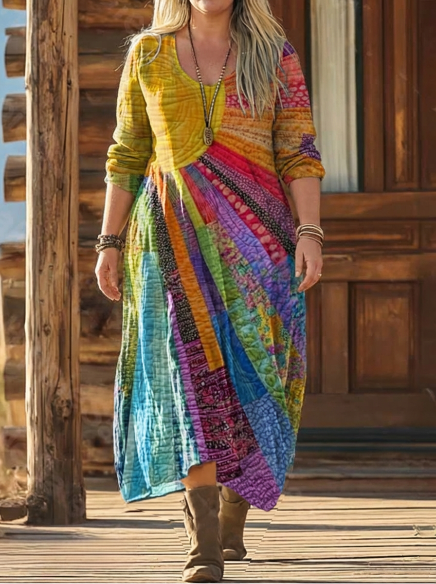 Liora - Long Sleeve Dress